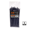 Tr Industrial 8 in Multi-Purpose UV Cable Ties, Black, 500-pk TR88302-5PK